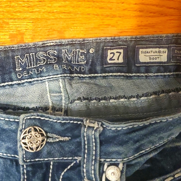 Miss Me womens jeans size 27 - Picture 4 of 6